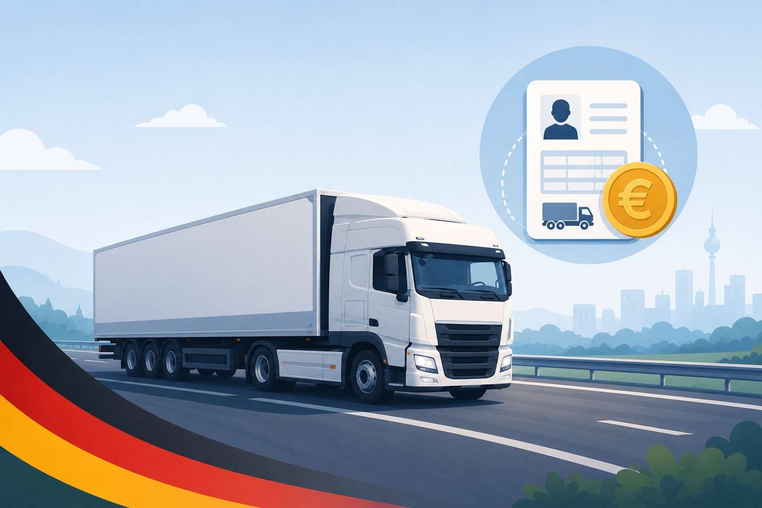 Cover image for Truck Driver Jobs in Germany for Foreigners: Pay, Visa & How to Apply (2026)